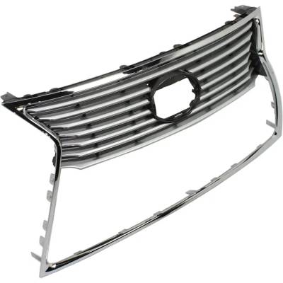Rareelectrical - New Chrome Shell Grille Assembly Compatible With Lexus Ls460 L 8 Cyl 4.6L Ls460 Base 8 Cyl 4.6L - Image 2