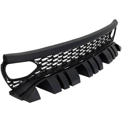 Rareelectrical - New Chrome Insert Grille Assembly Compatible With Dodge Charger Pursuit 6 Cyl 3.6L Charger Srt - Image 3