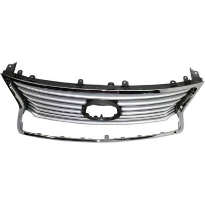 Rareelectrical - New Chrome Shell Grille Assembly Compatible With Lexus Ls600h L 8 Cyl 5.0L Ls460 Base 8 Cyl 4.6L - Image 3