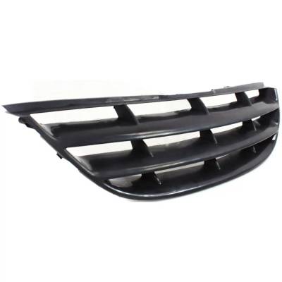Rareelectrical - New Painted Black Grille Assembly Compatible With Kia Spectra Ex 4 Cyl 2.0L Spectra Lx 4 Cyl 2.0L - Image 3
