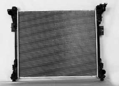 New Radiator Assembly Compatible With Dodge 08-09 Grand Caravan 4.0L V6 3952Cc 241 Cid Ch3010347