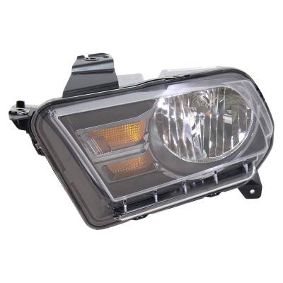 New Left Halogen Headlight Compatible With Ford Mustang Gt Convertible 2 Door 2010 2011 2012 2013