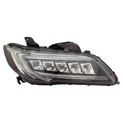 New Right Led Headlight Compatible With Acura Rdx Base Sport Utility 4 Door 3.5L 2016 2017 2018 By