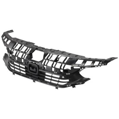 Rareelectrical - New Textured Black Grille Assembly Compatible With Honda Civic Touring 4 Cyl 1.5L 2022-2024 By - Image 2