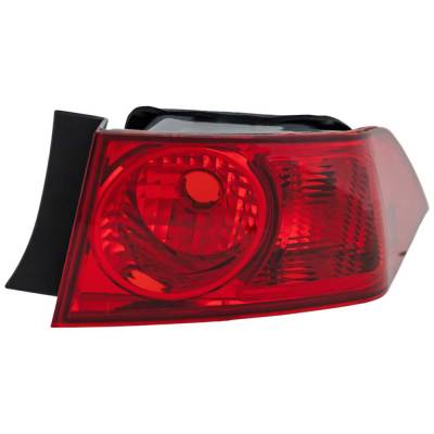 Rareelectrical - New Right Tail Lights Compatible With Acura Tsx 2.4L 2004 2005 By Part Numbers Ac2819105 A730115 - Image 3