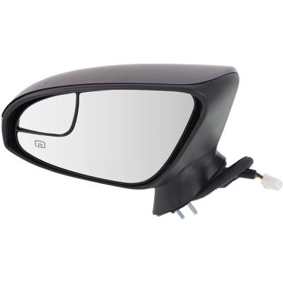 New Left Mirror Compatible With Toyota Venza 2.7L 3.5L 2013-2013 By Part Numbers To1320351