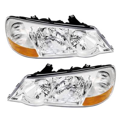 New Pair Of Headlight Compatible With Acura Tl Type-S Sedan 2002-2003 By Part Number 33101-S0k-A12