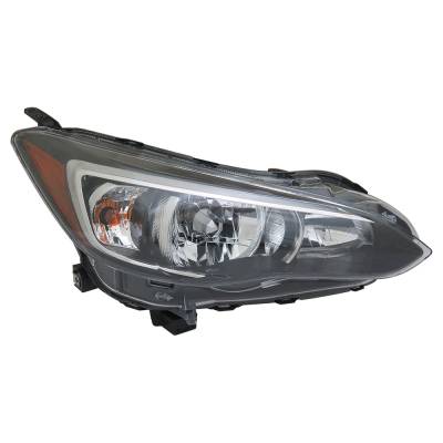 New Right Halogen Headlight Compatible With Subaru Impreza Limited Hatchback 4 Door 2.0L 2017 2018