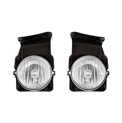 New Fog Light Pair Compatible With Gmc Sierra 1500 2003-2004 15190985 15190984 Gm2593128 Gm2592128