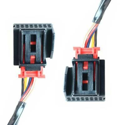 Rareelectrical - New Pair Of Mirror Compatible With Volkswagen Jetta Hybrid Highline Comfortline Se Trendline Sel - Image 5