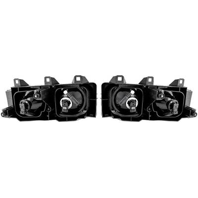 Rareelectrical - New Pair Of Headlight Compatible With Bmw 318I 318Is 1992-1999 By Part Number 63-12-1-468-866 - Image 2