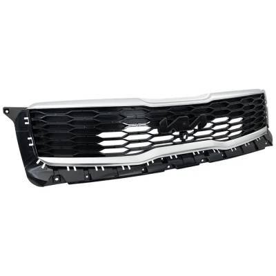Rareelectrical - Chrome Insert Grille Assembly Compatible With Kia Telluride Sx 6 Cyl 3.8L 2022 By Ki1200232 - Image 2