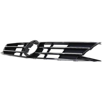 Rareelectrical - New Textured Black Grille Assembly Compatible With Volkswagen Jetta Se 4 Cyl 1.8L Jetta Trendline 4 - Image 2