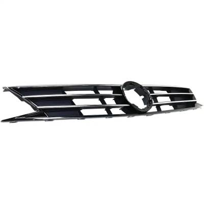 Rareelectrical - New Textured Black Grille Assembly Compatible With Volkswagen Jetta Se 4 Cyl 1.8L Jetta Trendline 4 - Image 3