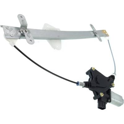 Rareelectrical - New Left Rear Window Regulator With Motor Compatible With Honda Ridgeline Se Ridgeline Rts Ridgeline - Image 3