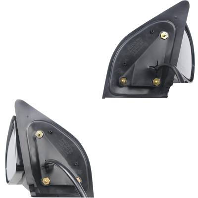 Rareelectrical - New Pair Of Mirror Compatible With Jeep Compass 2007 2008 2009 2010 2011 2012 2013 By Ch1321262 - Image 3