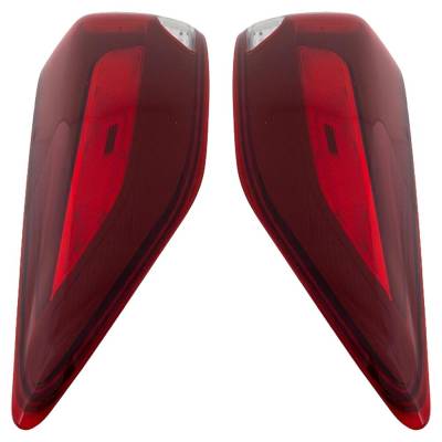 Rareelectrical - New Pair Of Tail Lights Compatible With Hyundai Elantra 1.4L 2.0L 2017 2018 By Part Numbers - Image 2