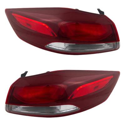 Rareelectrical - New Pair Of Tail Lights Compatible With Hyundai Elantra 1.4L 2.0L 2017 2018 By Part Numbers - Image 4