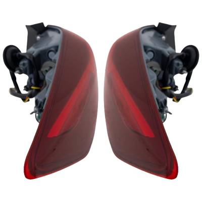 Rareelectrical - New Pair Of Tail Lights Compatible With Hyundai Elantra 1.4L 2.0L 2017 2018 By Part Numbers - Image 6