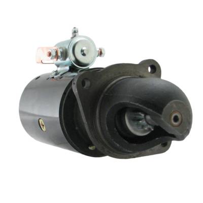 New 9T Direct Drive Starter Motor Compatible With Case 46-356 Mdu7104 Mdu7104a Prestolite