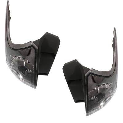 Rareelectrical - New Pair Of Outer Tail Lights Compatible With Toyota Sienna Se Premium Mini Passenger Van 3.5L - Image 4