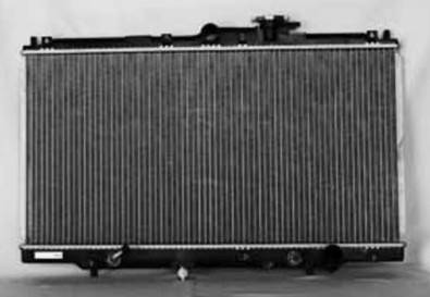 Rareelectrical - New Radiator Assembly Compatible With Acura 97-99 Cl 2.2L 2.3L L4 2156Cc 2254Cc 19010P5m903 9673 - Image 2