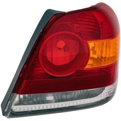 Rareelectrical - New Right Tail Lights Compatible With Toyota Echo 1.5L 2003 2004 2005 By Part Numbers To2819123 - Image 1