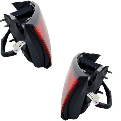 Rareelectrical - New Pair Of Inner Tail Lights Compatible With Nissan Sentra S Sr Sv Sedan 2020-2023 By Ni2803124 - Image 3