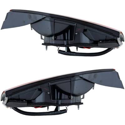 Rareelectrical - New Pair Of Inner Tail Lights Compatible With Nissan Sentra S Sr Sv Sedan 2020-2023 By Ni2803124 - Image 5