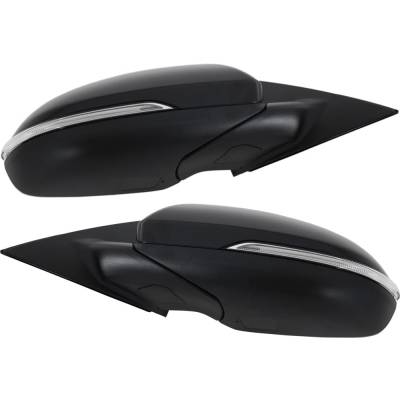 Rareelectrical - New Pair Of Mirror Compatible With Kia Optima Ex Lx 1.6T Sx Limited Pack Sedan 4-Door 1.6L 2.0L 2.4L - Image 2