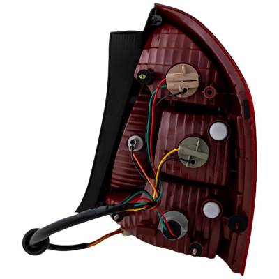 Rareelectrical - New Left Tail Lights Compatible With Hyundai Accent 1.6L 2006 2007 2008 2009 2010 2011 By Part - Image 4