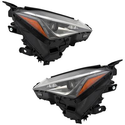 Rareelectrical - New Pair Of Headlights Compatible With Lexus Ux250h F Sport Sport Utility 2019 2020 2021 2022 By - Image 3