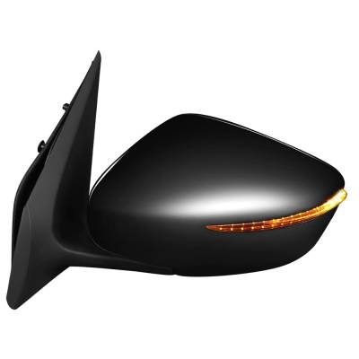 Rareelectrical - New Left Mirror Compatible With Nissan Versa 1.6 S Sv Sl Plus Sedan 4-Door 1.6L 2015 2016 2017 By - Image 2