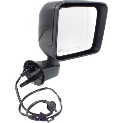Rareelectrical - New Right Mirror Compatible With Jeep Wrangler 3.6L 2014-2016 By Part Numbers Ch1321392 5Sj44dx8aa - Image 2