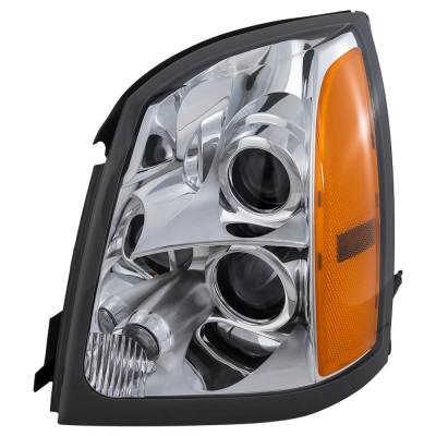Rareelectrical - New Left Headlights Compatible With Cadillac Srx 3.6L 4.6L 2004 2005 2006 2007 2008 2009 By Part - Image 2