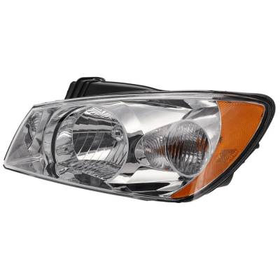 New Left Headlights Compatible With Kia Spectra 2.0L 2004 2005 2006 By Part Numbers Ki2502116
