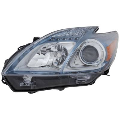 Rareelectrical - New Left Headlights Compatible With Toyota Prius Plug-In 1.8L 2012 2013 2014 2015 By Part Numbers - Image 3