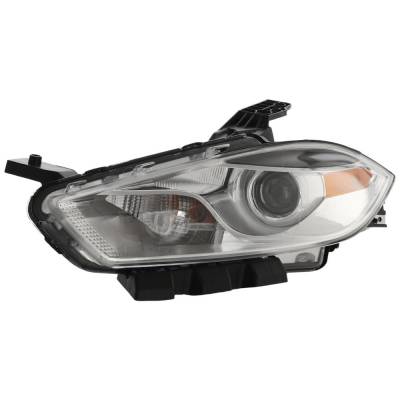New Left Headlights Compatible With Dodge Dart 1.4L 2.0L 2.4L 2013 2014 2015 2016 By Part Numbers