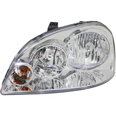 New Left Headlights Compatible With Suzuki Forenza 2.0L 2005 2006 2007 2008 By Part Numbers