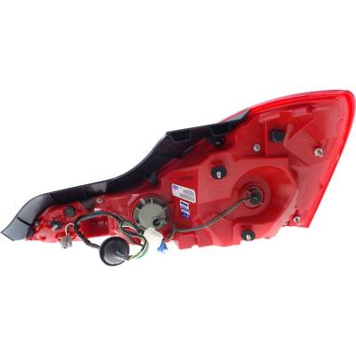 Rareelectrical - New Left Tail Lights Compatible With Infiniti G37 Q60 3.7L 2008 2009 2010 2011 2012 2013 2014 2015 - Image 5