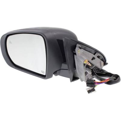 Rareelectrical - New Left Mirror Compatible With Jeep Cherokee 2.4L 3.2L 2014-2017 By Part Numbers Ch1320428 - Image 2