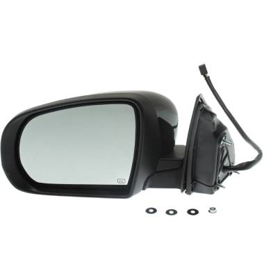New Left Mirror Compatible With Jeep Cherokee 2.4L 3.2L 2014-2017 By Part Numbers Ch1320379