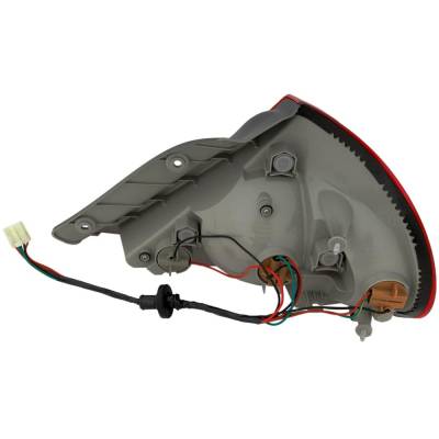 Rareelectrical - New Left Tail Lights Compatible With Kia Spectra 1.8L 2.0L 2002 2003 2004 By Part Numbers Ki2800109 - Image 2