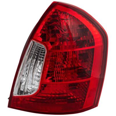 Rareelectrical - New Right Tail Lights Compatible With Hyundai Accent 1.6L 2006 2007 2008 2009 2010 2011 By Part - Image 2