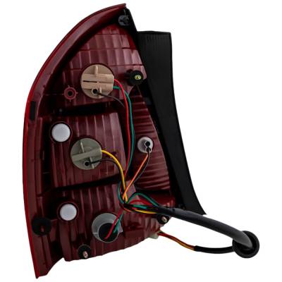 Rareelectrical - New Right Tail Lights Compatible With Hyundai Accent 1.6L 2006 2007 2008 2009 2010 2011 By Part - Image 4