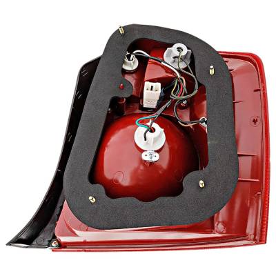 Rareelectrical - New Left Tail Lights Compatible With Kia Spectra 1.8L 2.0L 2004 2005 2006 By Part Numbers Ki2800123 - Image 2