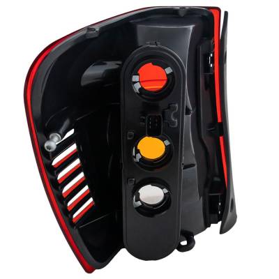 Rareelectrical - New Right Tail Lights Compatible With Jeep Grand Cherokee 4.0L 4.7L 2002 2003 2004 By Part Numbers - Image 4