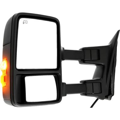 Rareelectrical - New Left Mirror Compatible With Ford F-250 Super Duty F-350 Super Duty F-450 Super Duty F-550 Super - Image 2