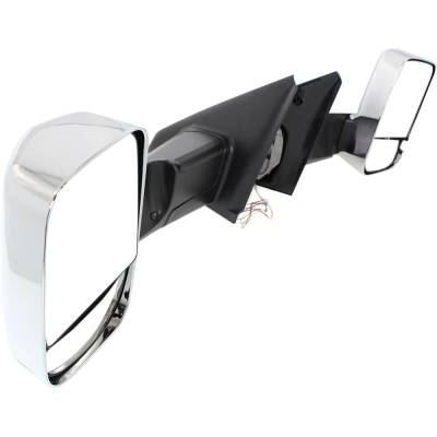 Rareelectrical - New Left Mirror Compatible With Dodge Ram 2500 Ram 3500 Ram 1500 2002-2008 By Part Numbers - Image 3
