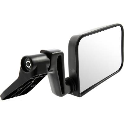 Rareelectrical - New Left Mirror Compatible With Jeep Wrangler 2.5L 4.0L 4.2L 1987-2001 By Part Numbers Ch1320102 - Image 3